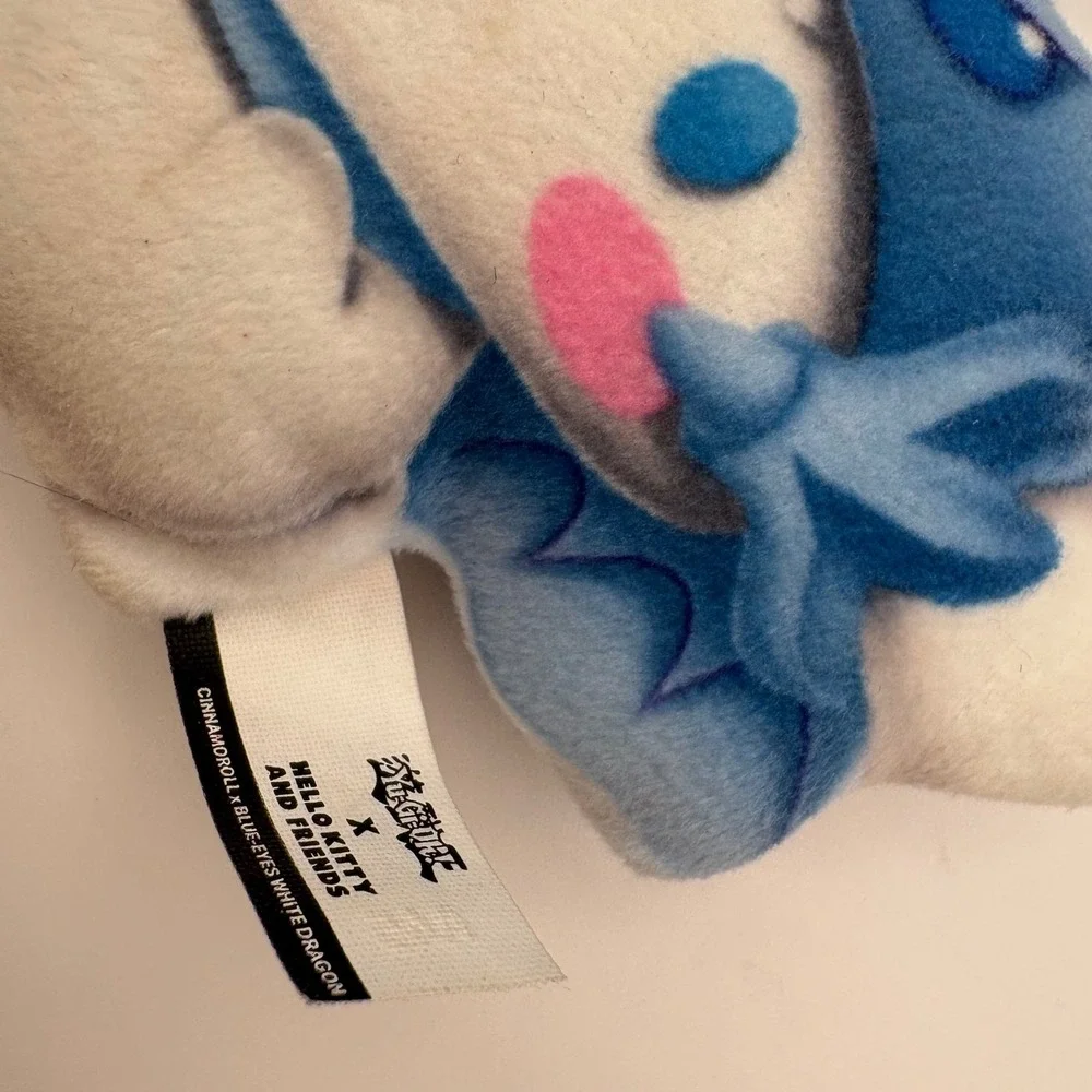 Sanrio Yu-Gi-Oh McDonald's Plush Cinnamoroll Blue-Eyes‎ Keroppi Kuriboh 2024 Set